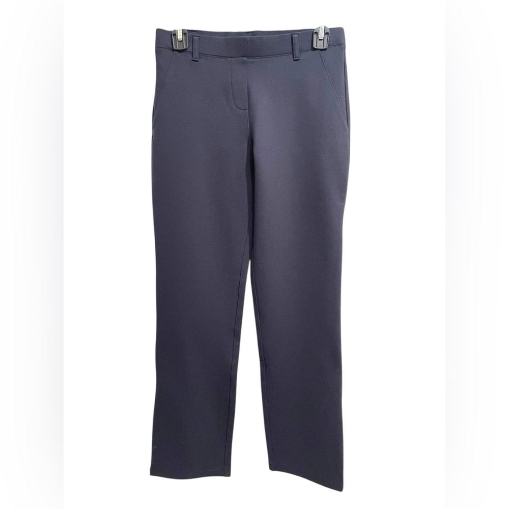 Quince Navy Blue Cropped Pull On Pants Size Small